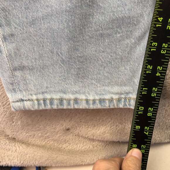 Aeropostale Womens Mom Jeans 16 Regular Blue Light Wash Denim Casual Stretch - Picture 6 of 14